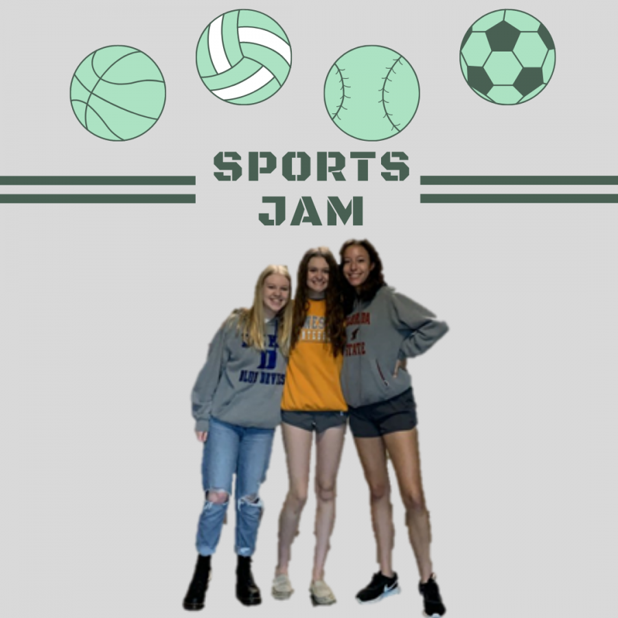 In the debut episode of Sports JAM, sophomores Julia Hubbell, Avery Ranum, and Makayla Martindale introduce themselves and dive into SuperBowl LV. Listen as these girls dance around the topic of the actual game, instead focusing on streakers, halftime, and Rob Gronkowski.