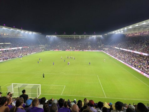 Orlando City Soccer Club playing in the U.S. Open Cup final (on 09/07/22). The Lions fought hard during the game, and throughout the entire tournament to hold up the trophy at the end of the night. 