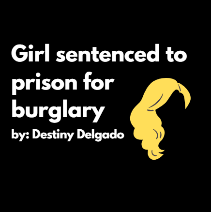 Girl sentenced to prison for burglary