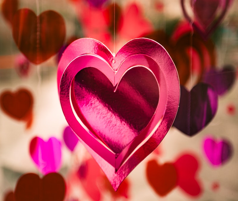 A holiday celebrating love and romance, Valentine’s Day has become associated with imagery of hearts, the colors red and pink, angels, and flowers. 