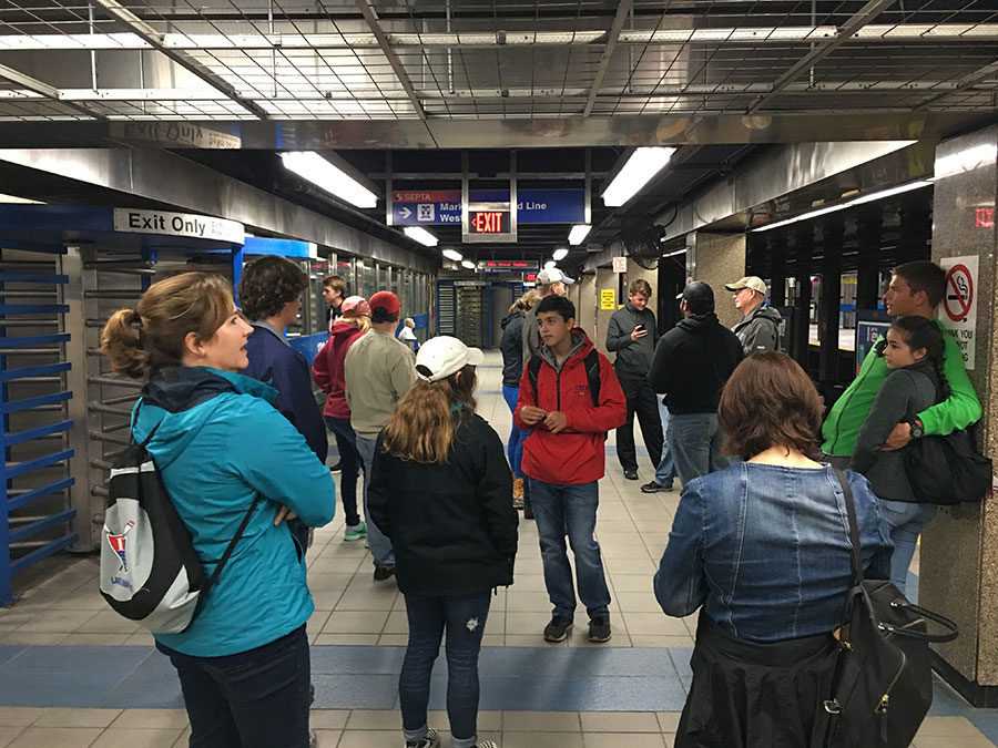 Riding a subway was a new experience for the LBRA rowers, so they did not really know what to expect. With everyone being so nervous, the tension filled the air, as did the foul smell.