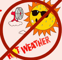 The state of Florida maintains high heat almost all year instead of experiencing the typical spring, summer, fall, winter pattern.