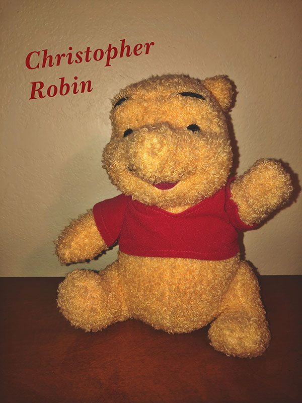 christopher robin teddy bear