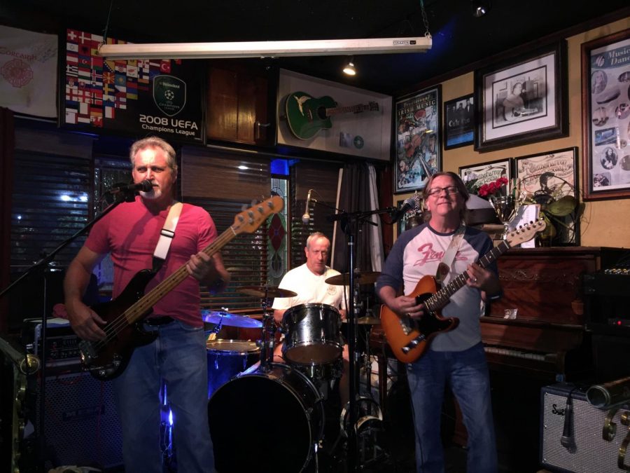 Brutus performs at Fiddlers Green Irish Pub & Eatery in Winter Park. World History teacher Brain Kupfer plays guitar for the band. 
