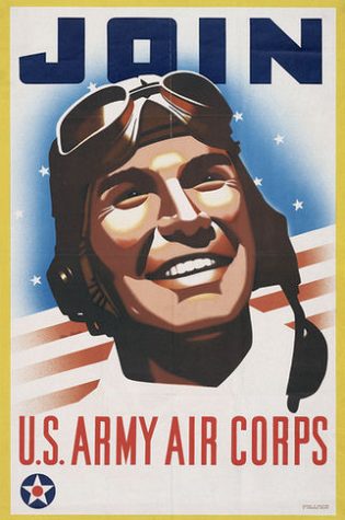 Army Air Corp recruiting poster, 1941