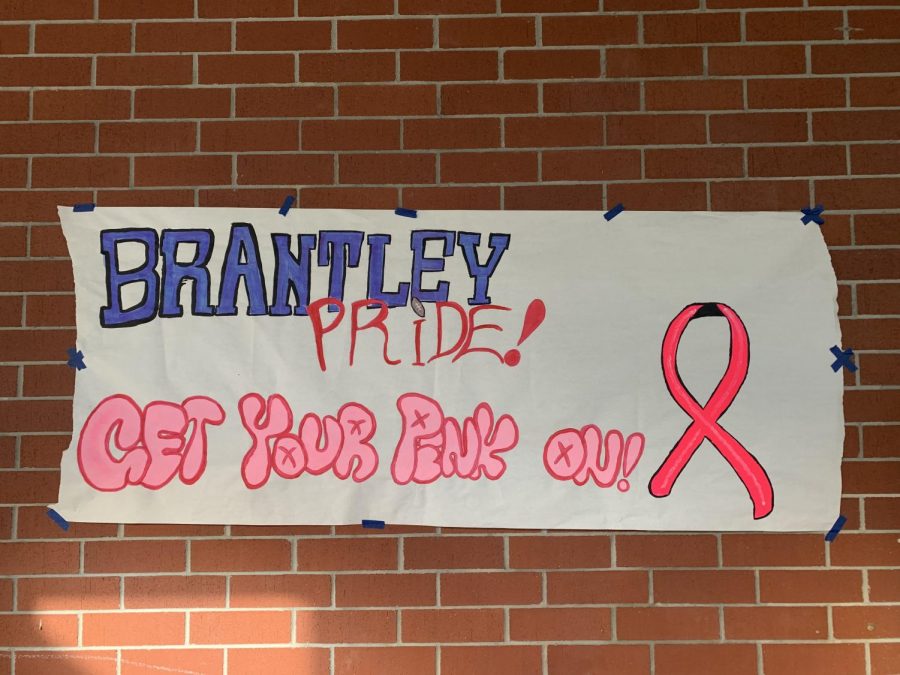 he varsity football game against West Orange was a Pink Out game in support of Breast Cancer Awareness Month. Pink shirts were sold at the game and on campus, and pink beaded necklaces were handed out by the varsity cheerleading team during the game. 