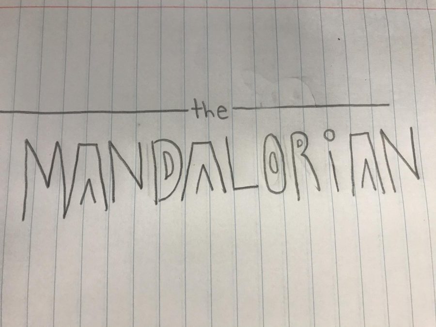 the logo of the Mandalorian