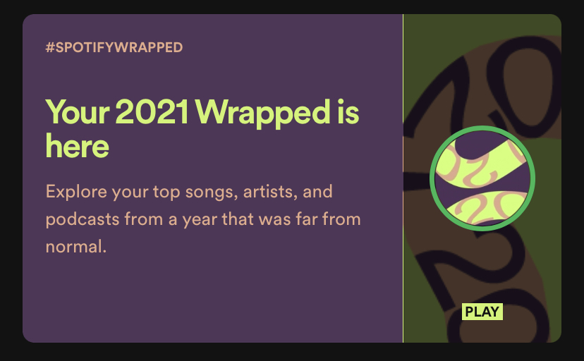 Thats a Wrap! - Everything About Spotify Wrapped 2021