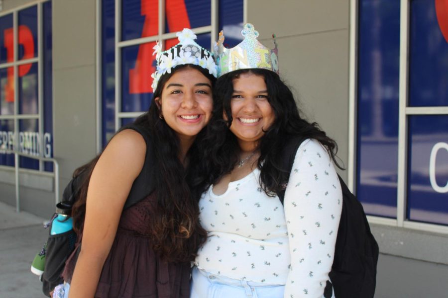 Juniors Abigail Granera and Amarise Garcia Roman walk to class. As members of the Student Government Association they are ready to be a part of planning senior events next year including Prom, Senior Breakfast, and of course graduation. 