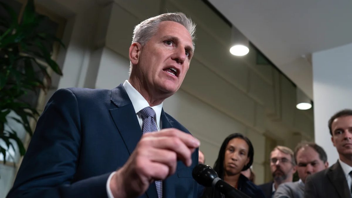 Kevin+McCarthy+is+officially+the+first+Speaker+of+the+House+to+be+ousted+in+U.S.+history.+As+of+Oct+4+he+does+not+plan+to+run+for+reelection.+