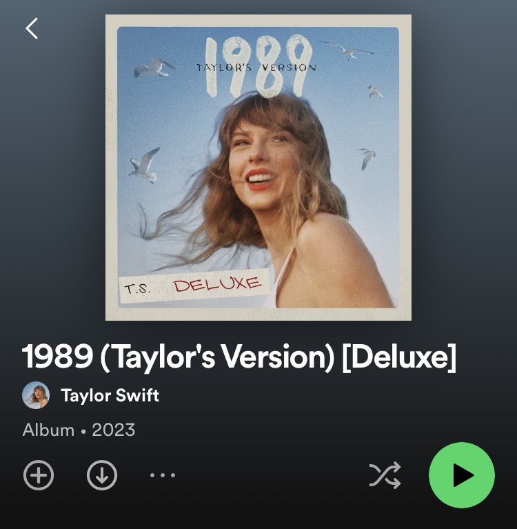 1989 (Taylorss Version) was released on October 27th, 2023. Within its opening week, it sold over 1 million copies.