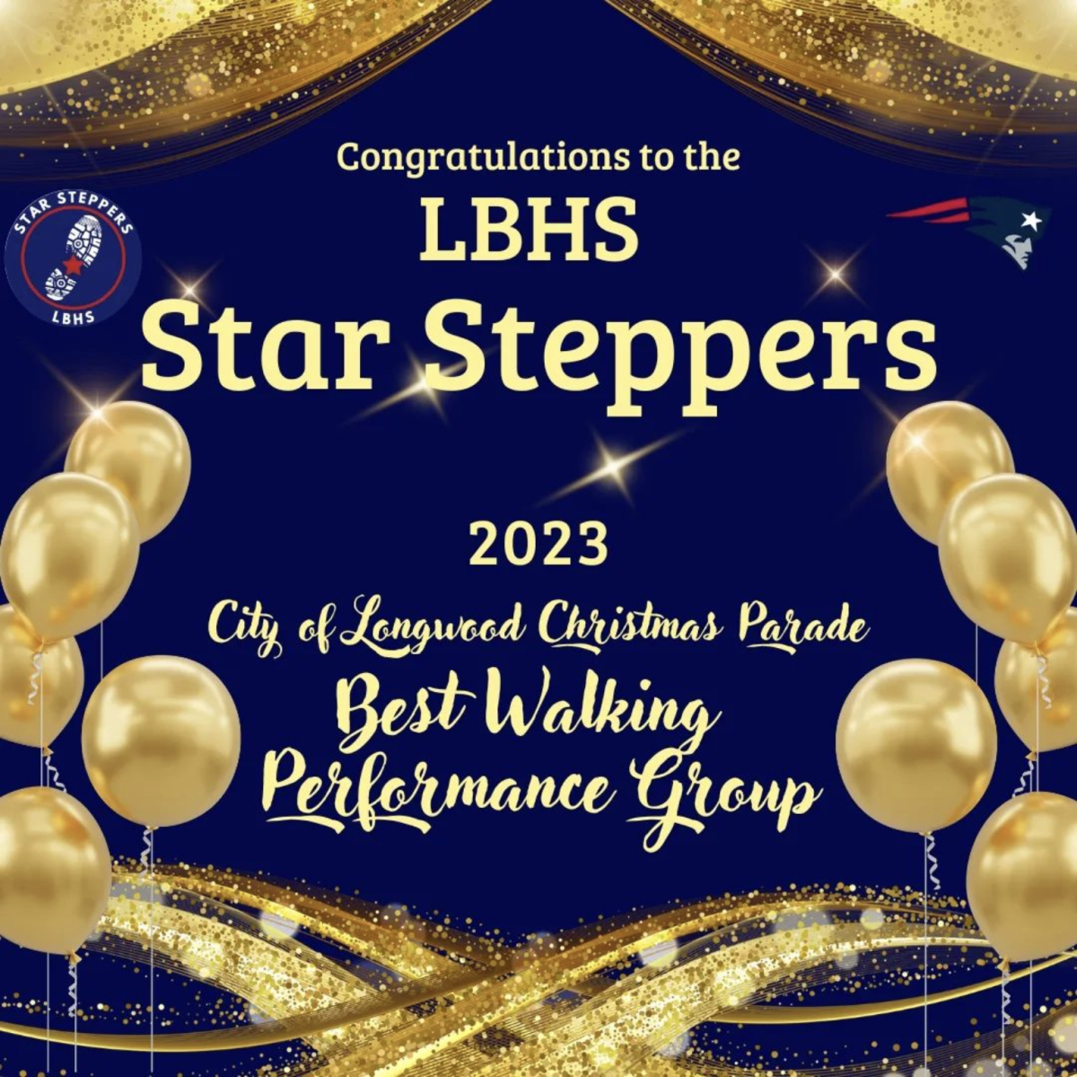 Posted on the Star Steppers instagram on December 14th, 2023. The award was presented in response to the impressive performance.