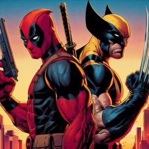 Deadpool and Wolverines cover art adaptation after the movies release.