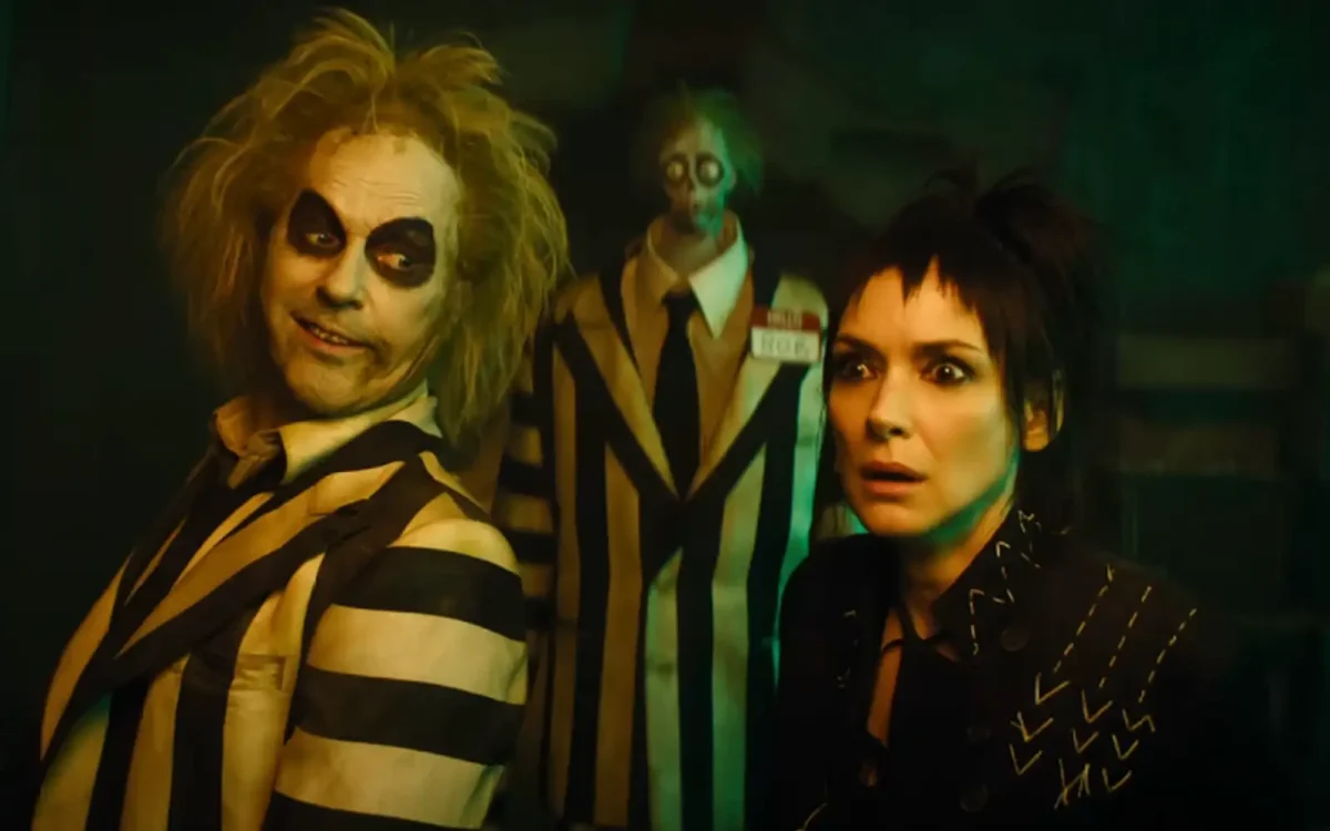 "Beetlejuice Beetlejuice" was released on Sep. 6 with Winona Ryder as Lydia, Michael Keaton as Beetlejuice, Catherine O'Hara as Delia and Jenna Ortega as Astrid.